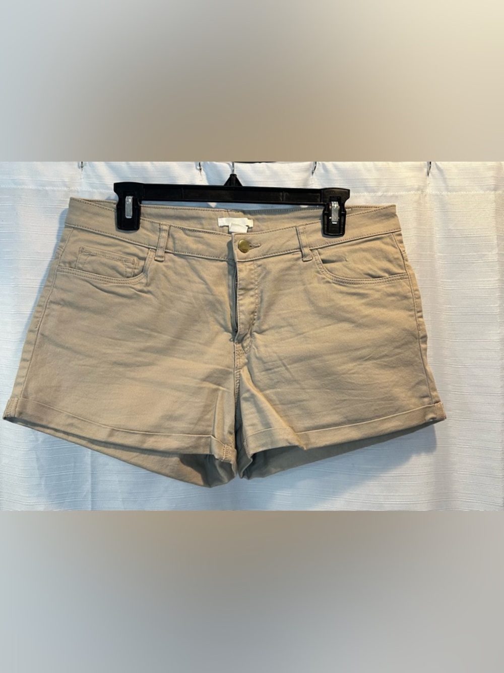 H&M Tan Women's Denim-Style Shorts